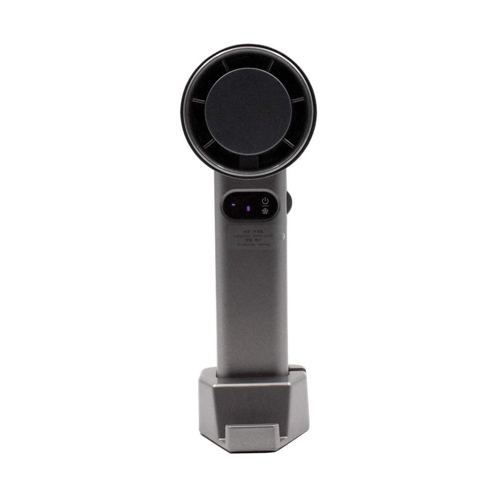 พัดลมพกพา พัดลมมือถือ SONAR FLYBIRD 3IN1 รุ่น WT-F83 แบตเตอรี่ 4800MAH ชาร์จไฟได้ จอแสดงผล LED สีดำ_3